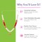 Pack of 2 Varmala for Wedding Artificial Mala for Bride and Groom Indian Milni Mala Wedding Garland Haar 22 Inch Muslim Punjabi Jaimala Nikkah